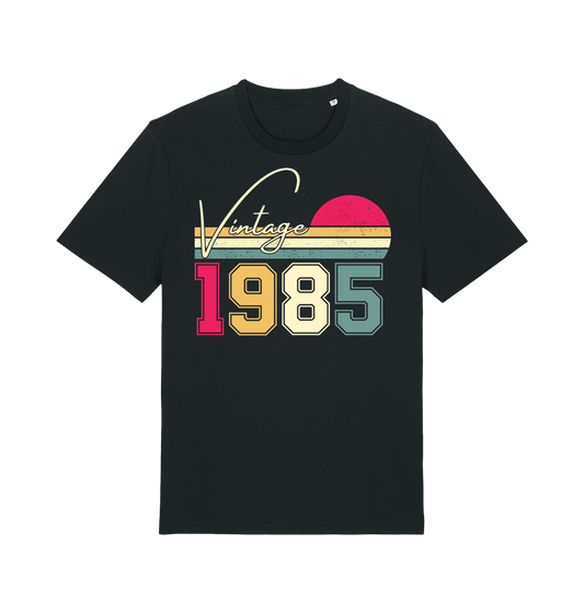 Black Printed T-shirt Front