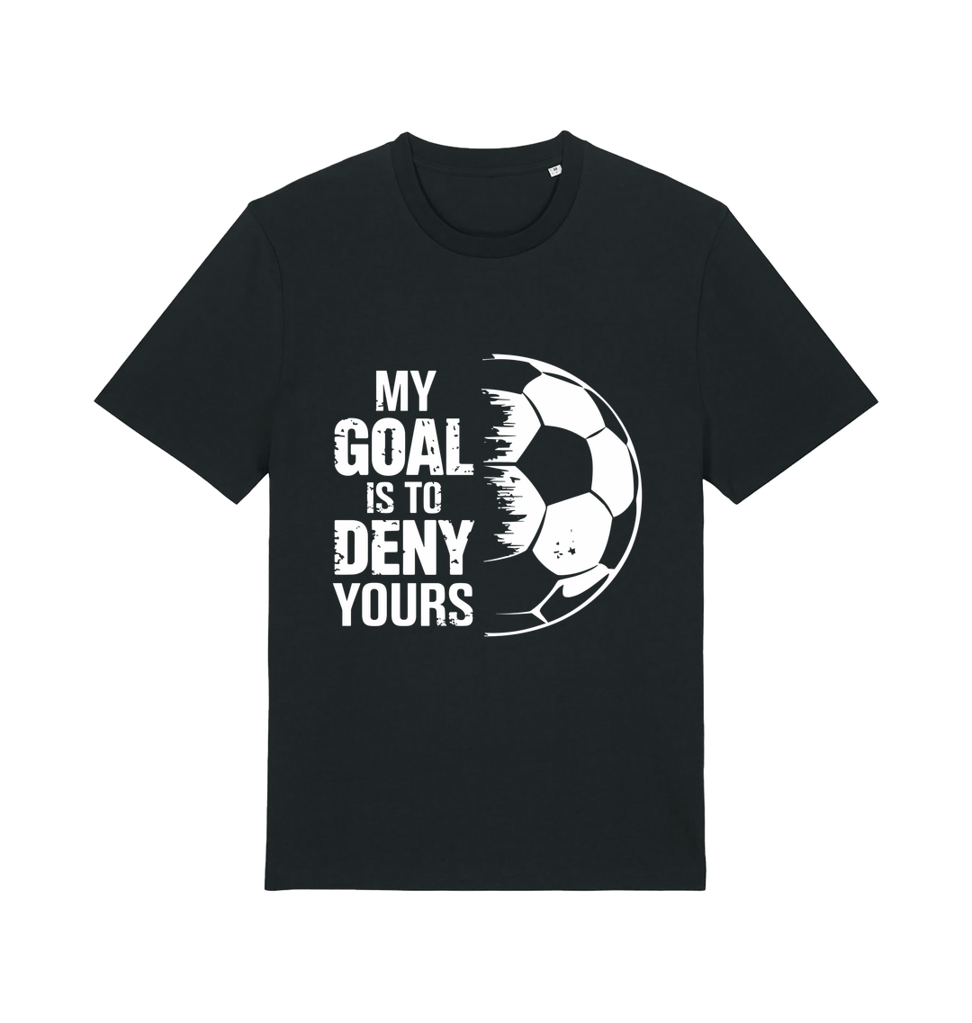 Black Printed T-shirt Front