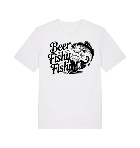 White Printed T-shirt Front