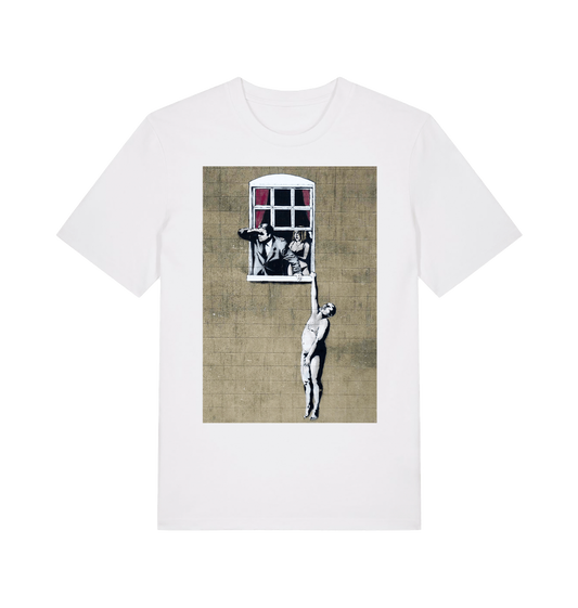White Printed T-shirt Front