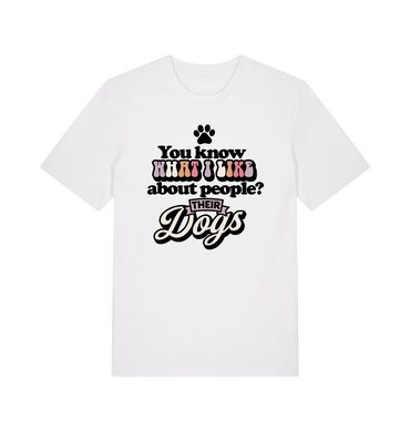 White Printed T-shirt Front