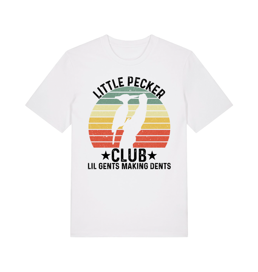 White Printed T-shirt Front