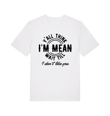 White Printed T-shirt Front