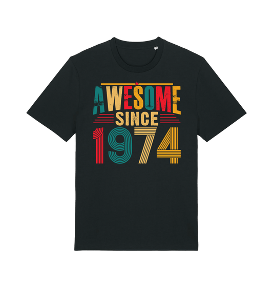 Black Printed T-shirt Front