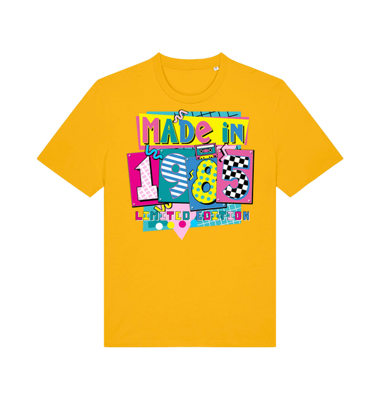 Spectra Yellow Printed T-shirt Front