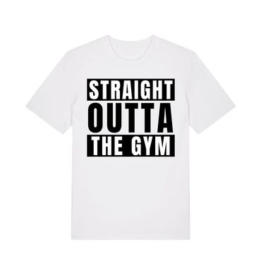 White Printed T-shirt Front