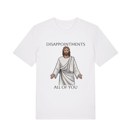 White Printed T-shirt Front