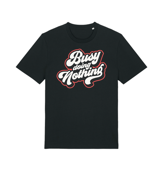 Black Printed T-shirt Front