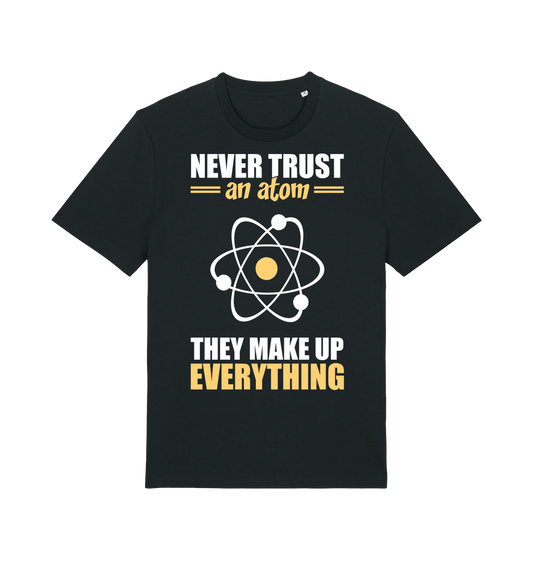 Black Printed T-shirt Front