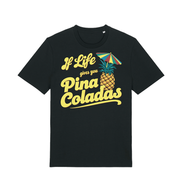 Black Printed T-shirt Front