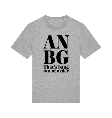 Heather Grey Printed T-shirt Front