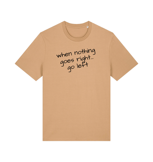Latte Printed T-shirt Front