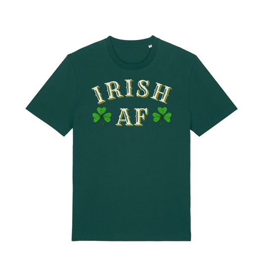 Glazed Green Printed T-shirt Front