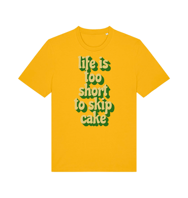 Spectra Yellow Printed T-shirt Front