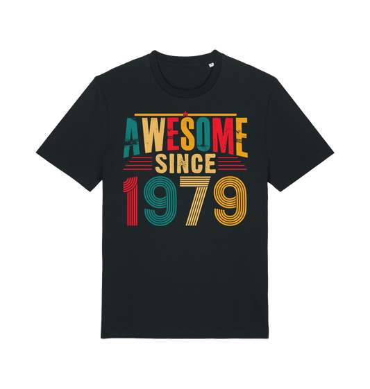 Black Printed T-shirt Front