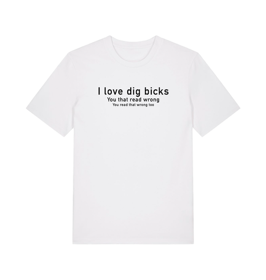 White Printed T-shirt Front