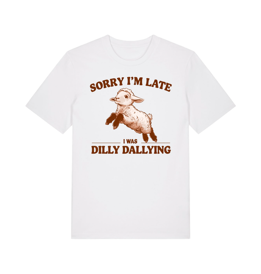 White Printed T-shirt Front