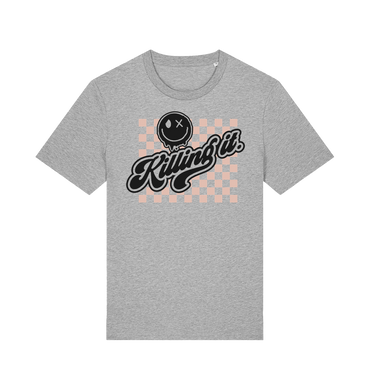 Heather Grey Printed T-shirt Front