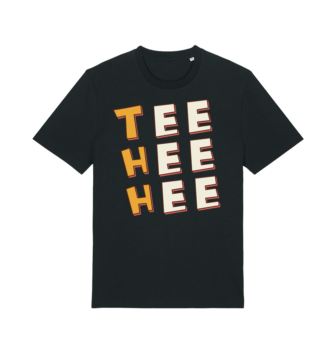 Black Printed T-shirt Front