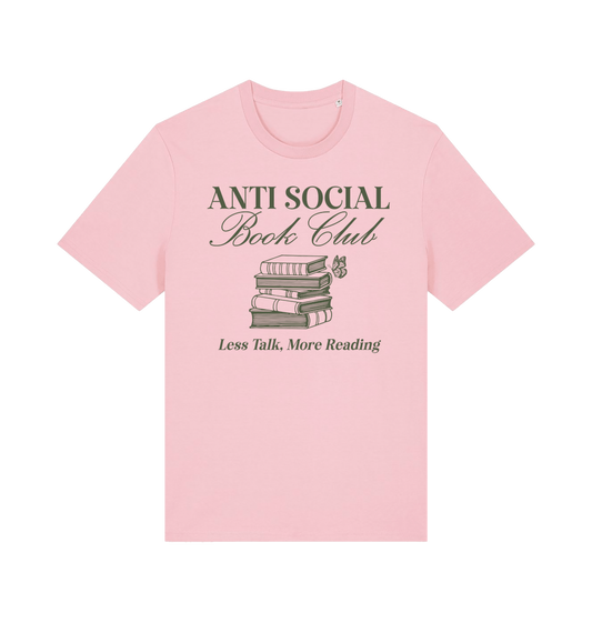 Cotton Pink Printed T-shirt Front