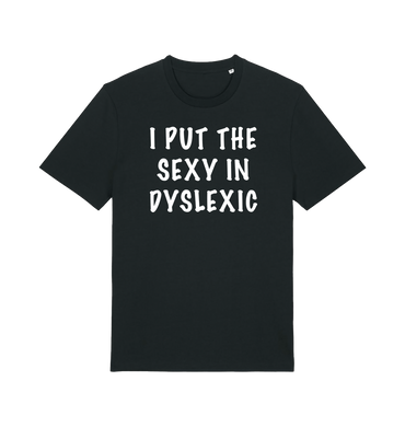 Black Printed T-shirt Front