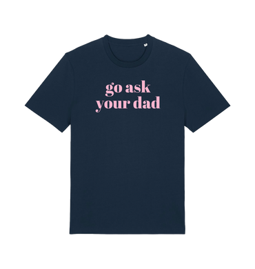 French Navy Printed T-shirt Front
