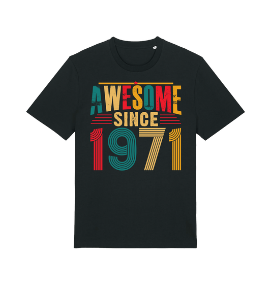 Black Printed T-shirt Front