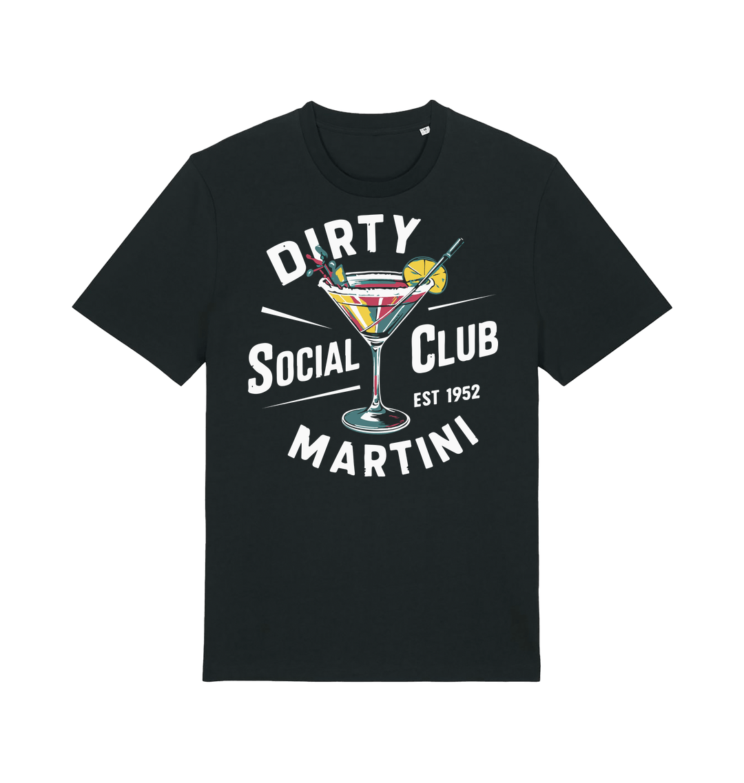 Black Printed T-shirt Front