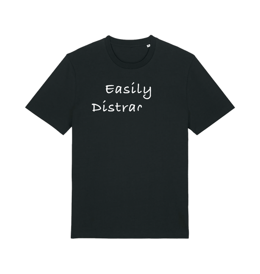 Black Printed T-shirt Front
