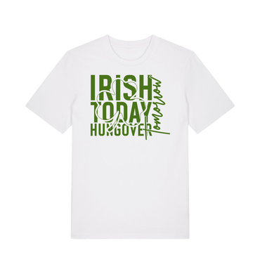 White Printed T-shirt Front