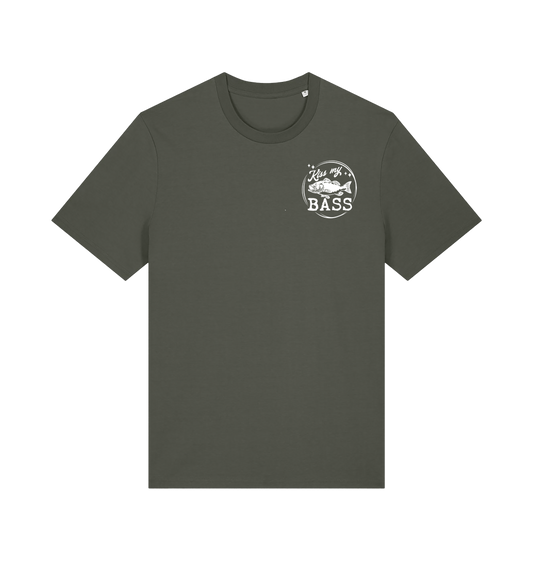 Khaki Printed T-shirt Front