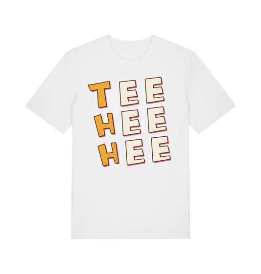 White Printed T-shirt Front