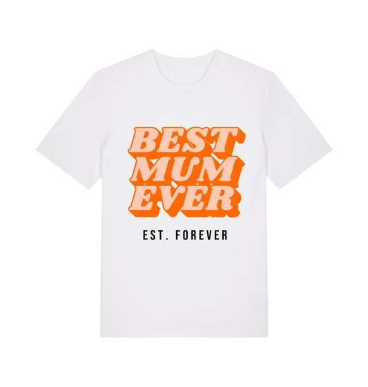 White Printed T-shirt Front