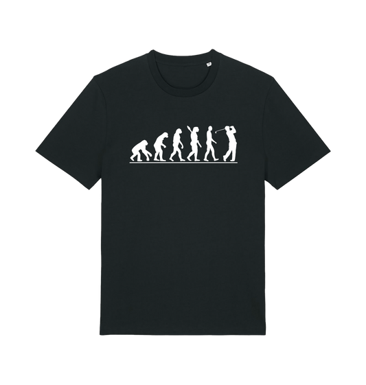 Black Printed T-shirt Front