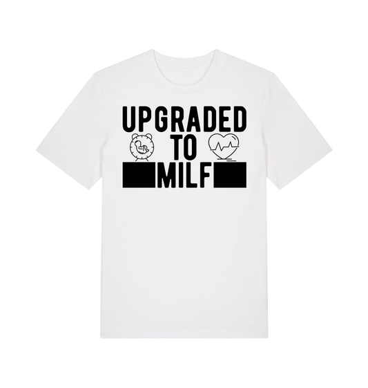 White Printed T-shirt Front