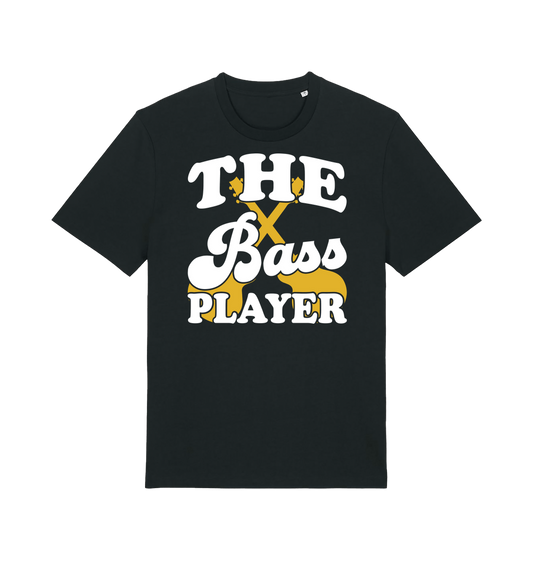 Black Printed T-shirt Front