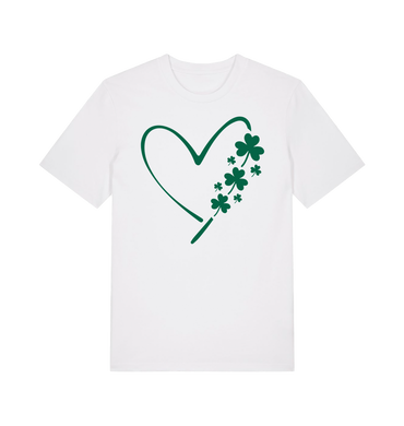 White Printed T-shirt Front