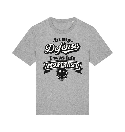 Heather Grey Printed T-shirt Front