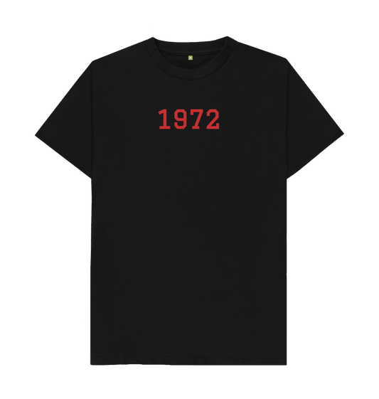 Black Printed T-shirt Front