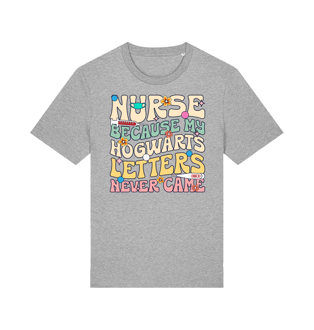 Heather Grey Printed T-shirt Front