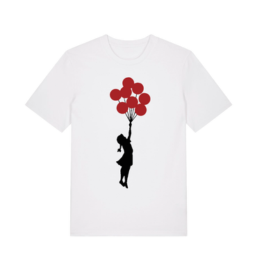 White Printed T-shirt Front
