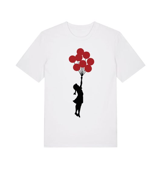 White Printed T-shirt Front