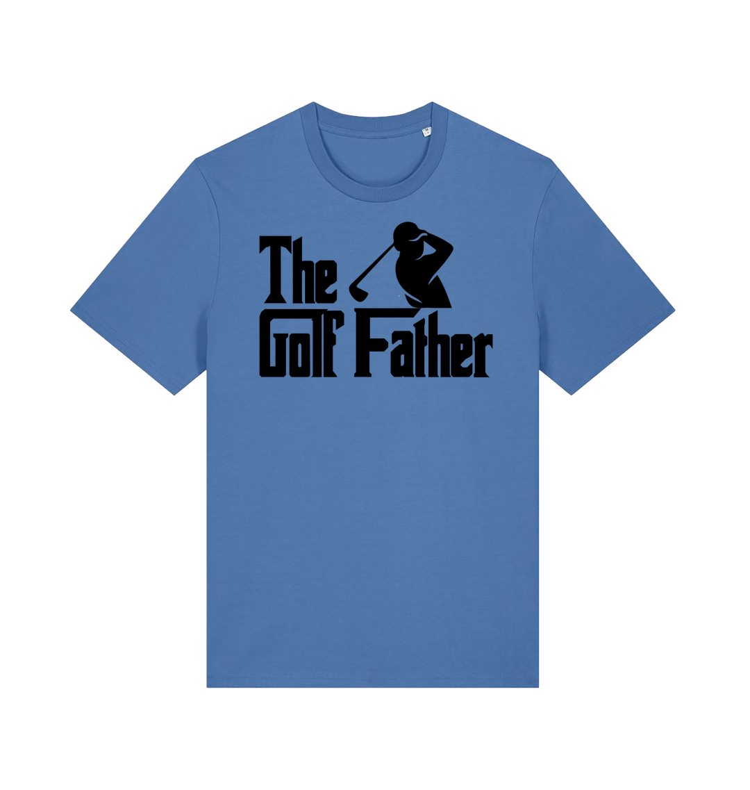 Bright Blue Printed T-shirt Front