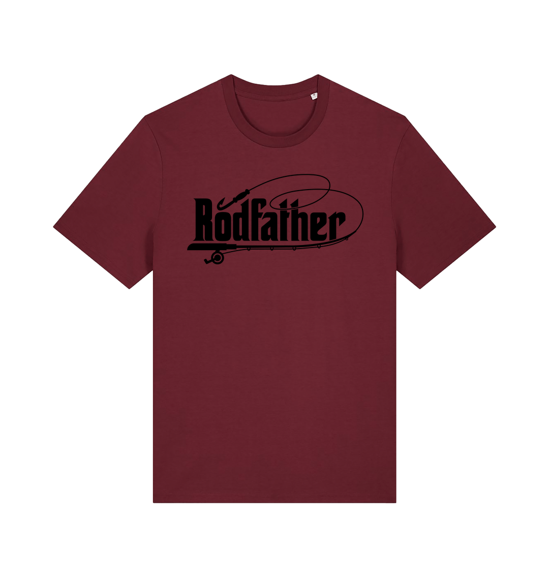 Burgundy Printed T-shirt Front