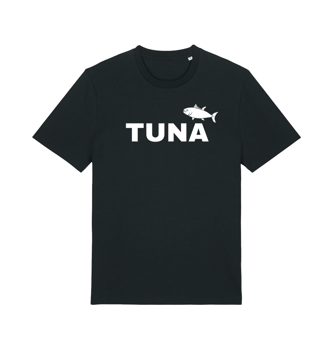 Black Printed T-shirt Front