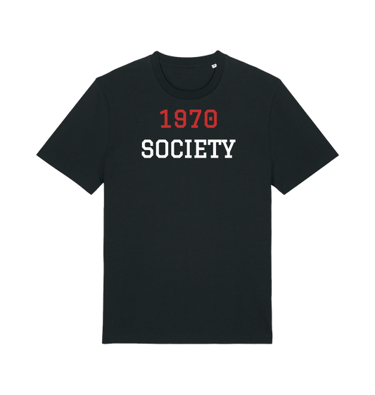 Black Printed T-shirt Front