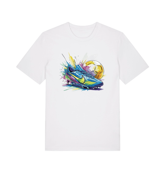 White Printed T-shirt Front