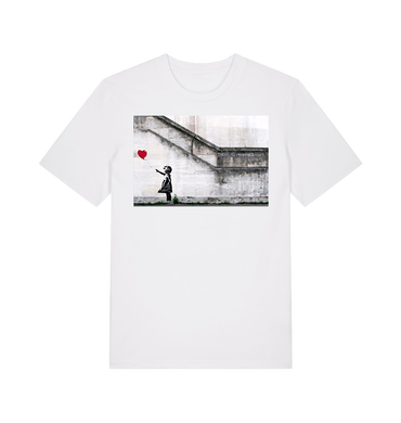 White Printed T-shirt Front