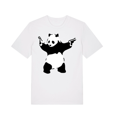 White Printed T-shirt Front