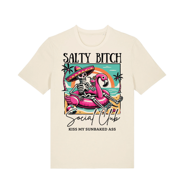 Natural Raw Printed T-shirt Front